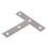 15 Pcs Angle Plate Corner Brace Flat T Shape Repair Bracket 80mm x 80mm 3