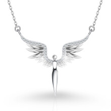 Classic Elegant Women's New S925 Sterling Silver Double Layer Eternal Heart Necklace, 12 Birthstone Pendant Choker