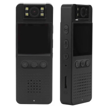 1080P Bike Camera with Night Motion Detection, 180 Rotating Lens and 1.4' Display for Cycling