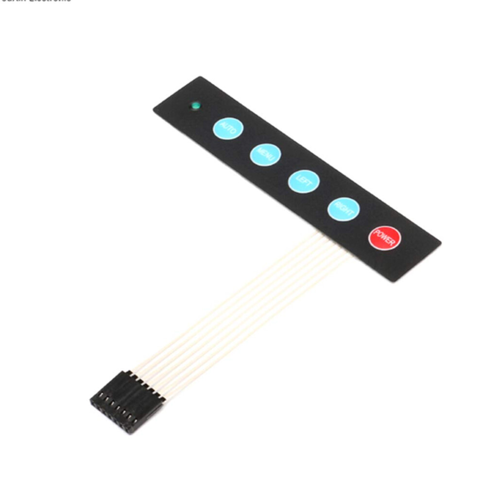 1X5 Led Indicator Module For Membrane Keypad, Bright Visual Feedback, Compact And Durable Design 9771547484554