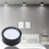 10X Round Surface Mounted Led Downlight Ceiling Lamps Spot Light 220V Ceiling Lamps 4000K 5W Black Shell 2
