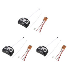3X 5CH 27Mhz Unidade de Controle Remoto Placa de Circuito Receptor + Controle Remoto para RC Tanque Carro Brinquedo Sistema de RáDio