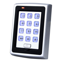13.56MHz Wiegand Access Control Card Reader, Fast Swipe ID Card for Door Entry Security System HGL020