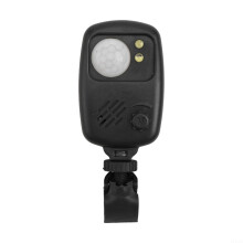 Outdoor Motion Sensor Alarm with Infrared Detection, 100 Coverage, NightDay Security for Camping and Fishing