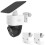 Gutter Mount 2 Pack for eufy SoloCam S340 E42 E30 S330, NoDrill White Outdoor Secure Bracket 1