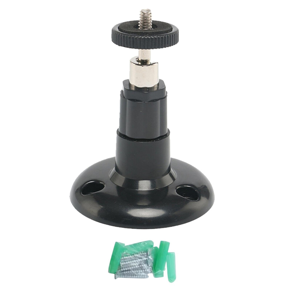 Camera Wall Mount Bracket Adjustable Video Camera Bracket For Indoor Outdoor Use, NoâDrill Installation Black 9092120107814