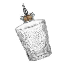 High Quality Engraved Glass Drink Holders Perfect-carved vase