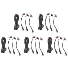 15 Pcs External Amber LED Lights Decoration, Led Front Grille Lights for 2004-2019 F150 Raptor F250