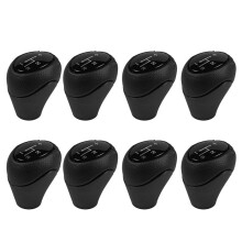5X Leather Automatic Gear Shift Knob Lever Shifter for Fortwo Roadster 450 451 Fortwo