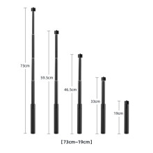 2X for OM 4/ OSMO Moblie 3/2 Tripod Extension Pole Selfie Stick Rod for OSMO Pocket/ One X Accessories