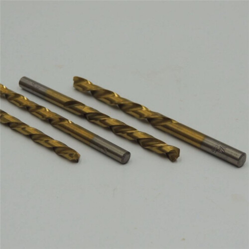 26Pcs Left Handed Drill Bit Set Extractor Drill Bits for Metal Power Tools Accessories with Titanium Nitride Coating