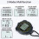 4X Digital Sports Stopwatch, 10Lap /Split Memory Stopwatch Count Down Timer, Large Display Waterproof 12/24 Hour Clock 2