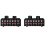 2X 6 Input 1 Output Switcher Audio Source Selection Switcher RCA Audio Input Signal Selector 1