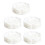 25Pcs Plastic Nail Art Paint Color Mixing Palette Plate Disk Essential Tool 1