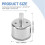 4pcs 40mm Diamond Tipped Tile Ceramic Glass Hole Saw Drill Bit 9