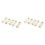 10Pcs Round 3x 1.5V AAA Battery Holder Case Box Container White 1