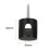 9 Pack Ceiling Hooks for Ceiling Hanging Lights, Pendant Light Hook for Ceiling Lamp, Ceiling Hooks, DIY Lamp Black 7