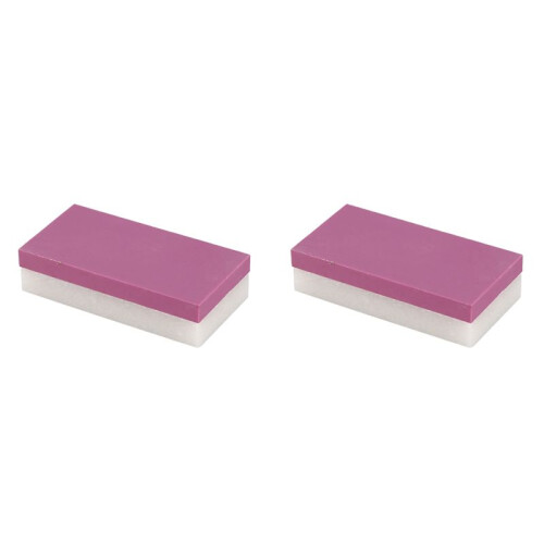 2X 3000 10000 Double Sided Sharpener Stone  Whetstone Polishin Grit Red White