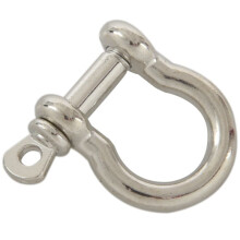 30 PCS O Shape Stainless Steel Anchor Shackle Outdoor Rope Paracord Bracelet Buckle