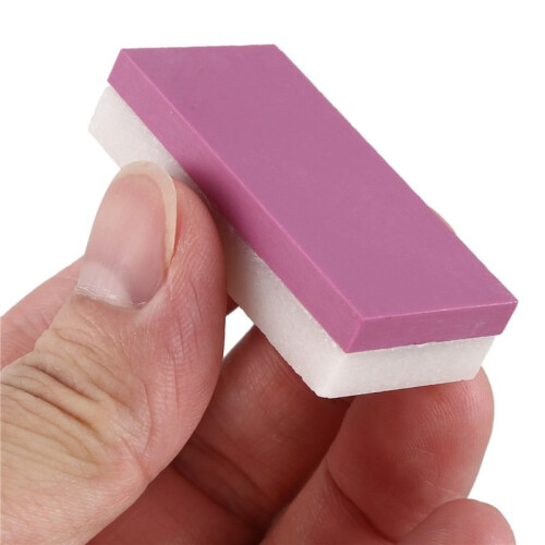 2X 3000 10000 Double Sided Sharpener Stone  Whetstone Polishin Grit Red White 2