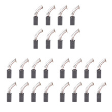 24 Pcs 5 x 8 x 14mm Carbon Brush Replacement for Electric Angle Grinder