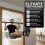 Adjustable Door Pull Up Bar Home Gym Workout 5