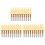 30Pcs 30 Degree 0.1mm Tip Titanium Coated Flat Bottom Carbide PCB Engraving Bits V-Shape CNC Router Cutter Cutting Tool 1