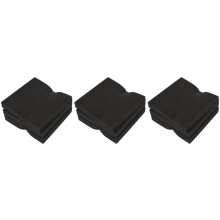 18Pcs 30X30X4CM Insonorisation Carreaux de Mousse Acoustique Bruit Insonorisant