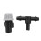 300Pcs(150 Pairs)Garden Irrigation Kit Adjustable Atomization Dripper Atomization Connection Tee Joint 6