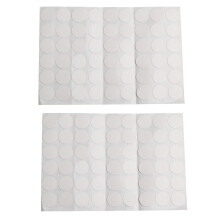 Wardrobe Cupboard Self-adhesive Screw Covers Caps Stickers 108x White