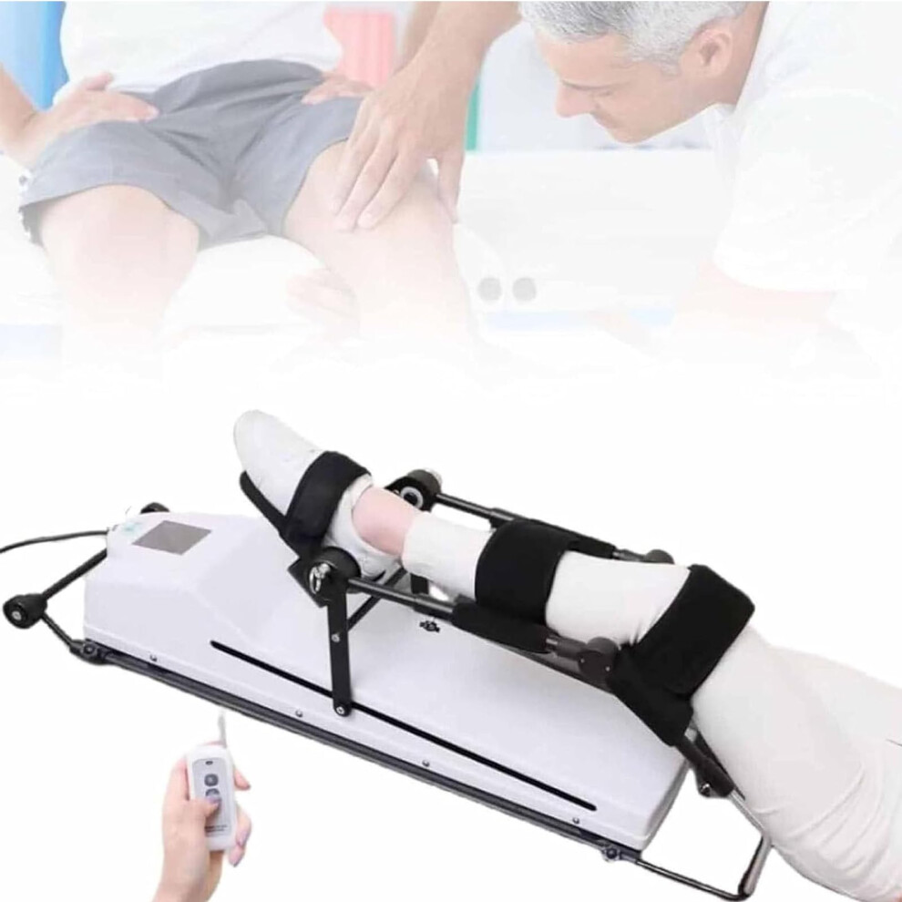 Wireless Knee Rehabilitation Trainer L, Adjustable Flexion Extension 0â120 Range, Smart Large Size for Home Therapy Use