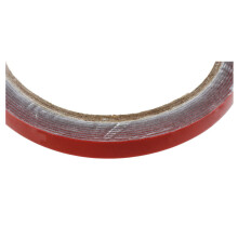 3X Strong Permanent Double Sided Super Sticky Foam Tape Roll For Vehicle Car, Red 8MM*
