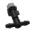 200Pcs(100 Pairs)Garden Irrigation Kit Adjustable Atomization Dripper Atomization Connection Tee Drip Irrigation Kit 8