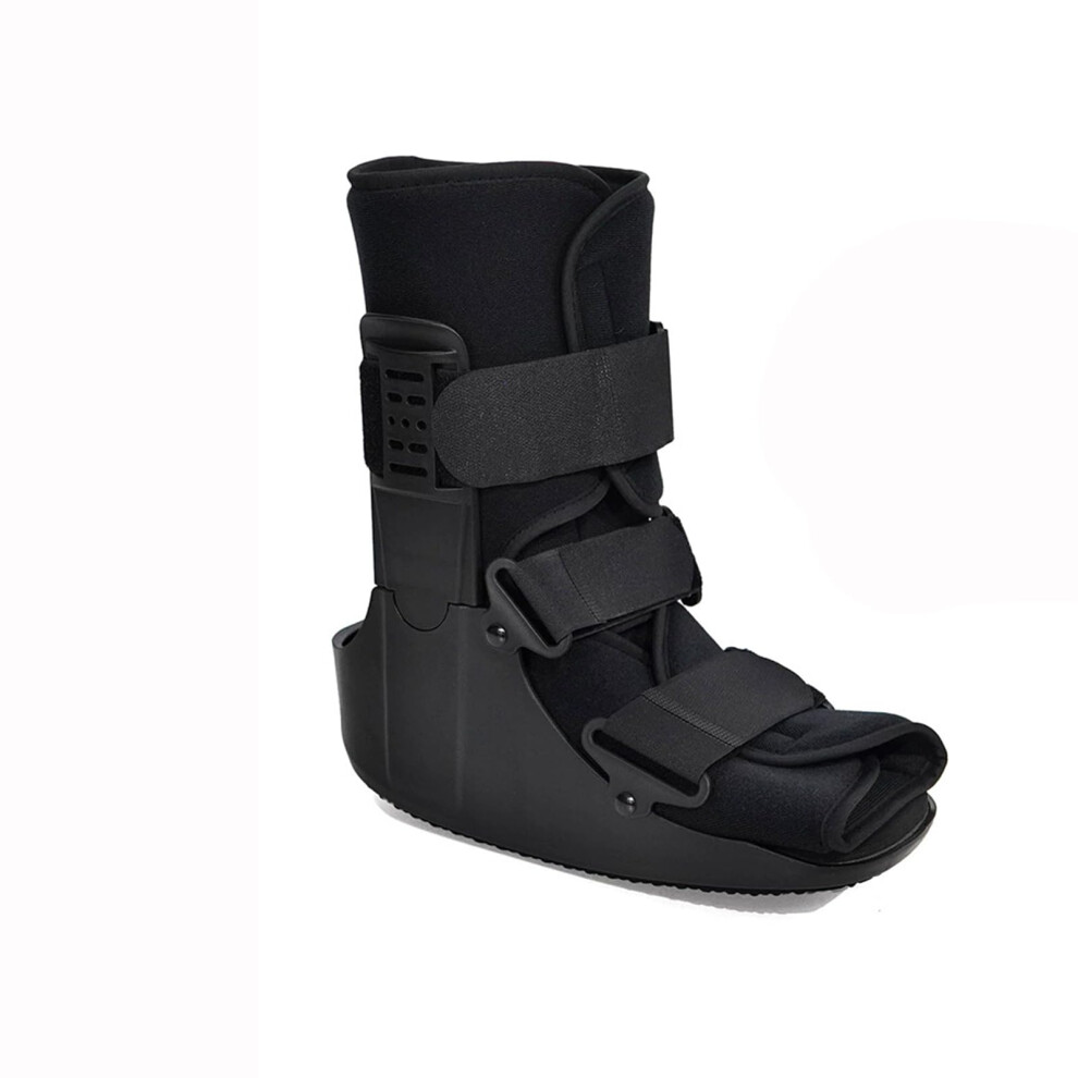 XL Orthopedic Walking Boot Adjustable Foot Drop Support Brace Right Side Tall Fracture Walker