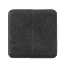 200 Szt. Plastikowe Kwadratowe WkłAdki do Rur ZaśLepki KońCowe 20Mm X 20Mm Czarny