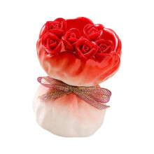 Rose Ceramic Fruit Forks Set with/without 6Pcs Novelty-1 2