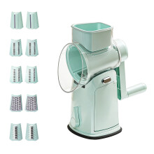Multifunctional Kitchen Gadget Rotate Handle And-Green