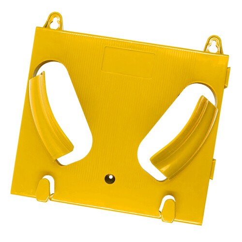 Practical ABS Helmet Wall Bracket Quick Installation No-Yellow