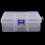 2X 6 Removable Plastic Storage Box Jewelry/Earring/Tools Container Organizer 3