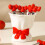 Stylish Ceramic Fruit Fork Storage Canister And 6 Nonrust-PK 2 5