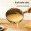 6 Cavity Long Silicone Cake Mould For Baking Even-Light coffee 6
