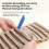 6 Cavity Long Silicone Cake Mould For Baking Even-Light coffee 7