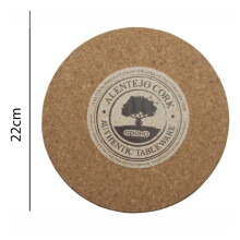 Apollo Cork Placemats Set of 6 Round 22cm