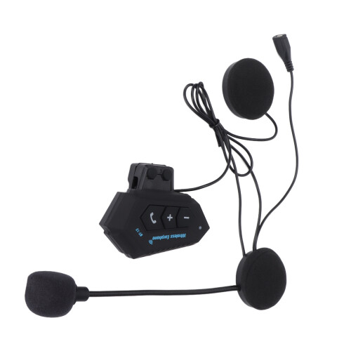 Motorrad-Bluetooth-Helmhörer V5.0 1000mAh Freisprech-Intercom