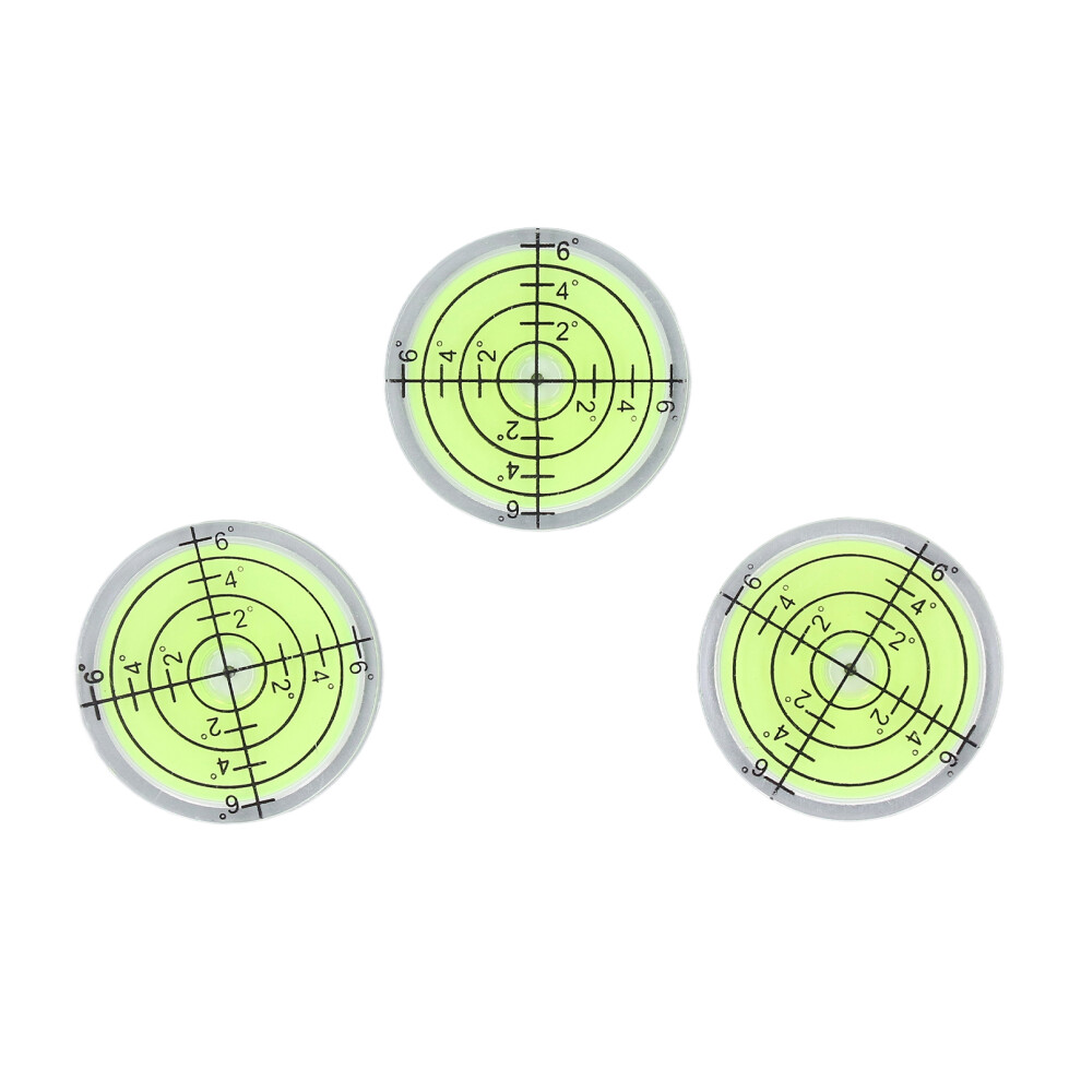3Pcs Mini 32Mm High Precision Bubble Levels For Horizontal Measurement 8141391229815