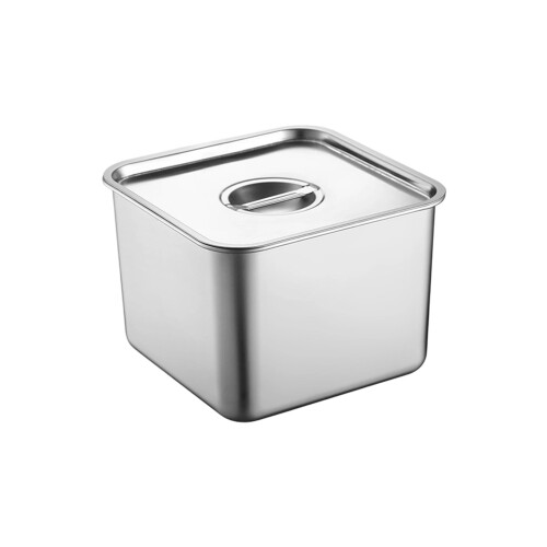 Stackable Square Condiment Container Corrosion Resistant-4