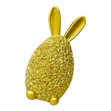 Ostern Harz Rose Hasen Statue Dekore Kaninchen Figur Ornament-1