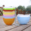 Resin Hanging Planter Container Hanging Flower Indoor-Chocolate 2