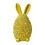 Figurine de lapin en résine, Design élégant de fleur de Rose-1 3