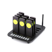 Cercapersone Wireless per Ristoranti, Cercapersone Sottile, Sistema di Chiamata In Coda per Clienti, Bar, Ristoranti, Negozi di Hamburger, Camioncini
